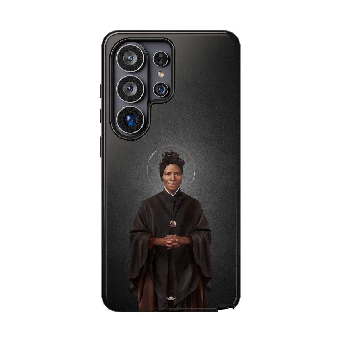St. Josephine Bakhita Hard Phone Case (Dark) Copyright VENXARA
