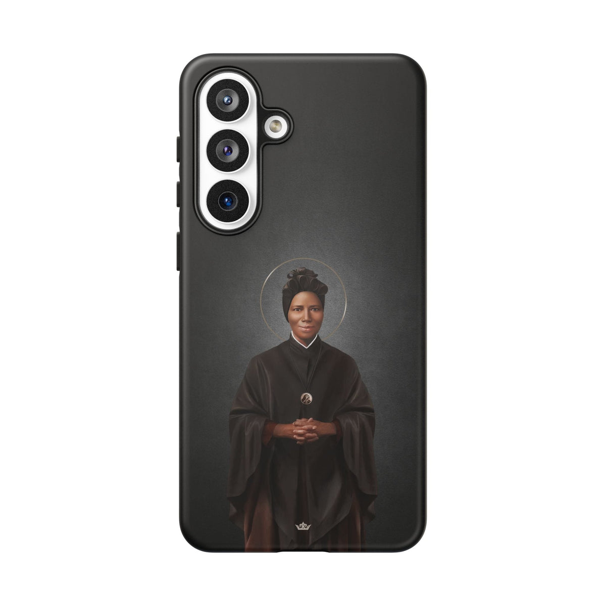 St. Josephine Bakhita Hard Phone Case (Dark) Copyright VENXARA