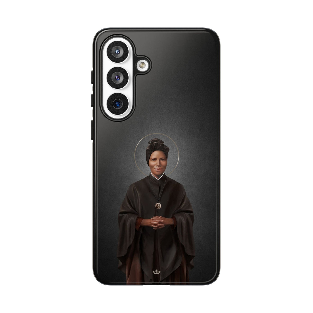 St. Josephine Bakhita Hard Phone Case (Dark) Copyright VENXARA