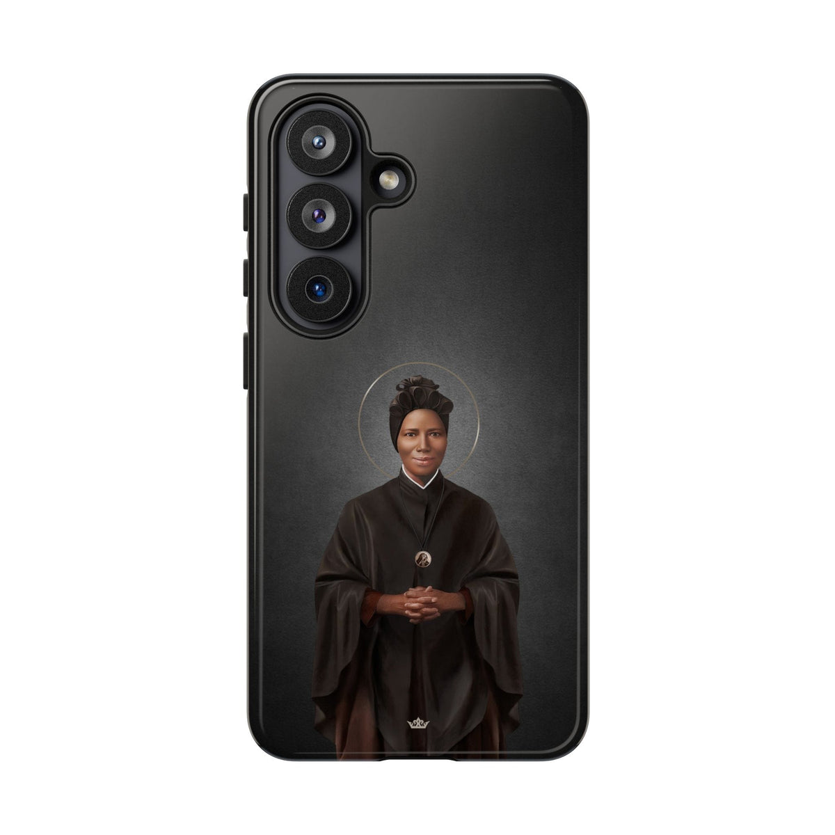 St. Josephine Bakhita Hard Phone Case (Dark) Copyright VENXARA