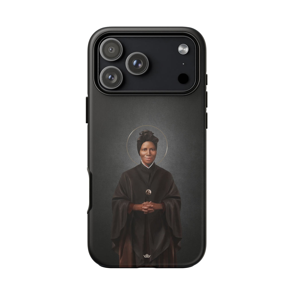 St. Josephine Bakhita Hard Phone Case (Dark) Copyright VENXARA