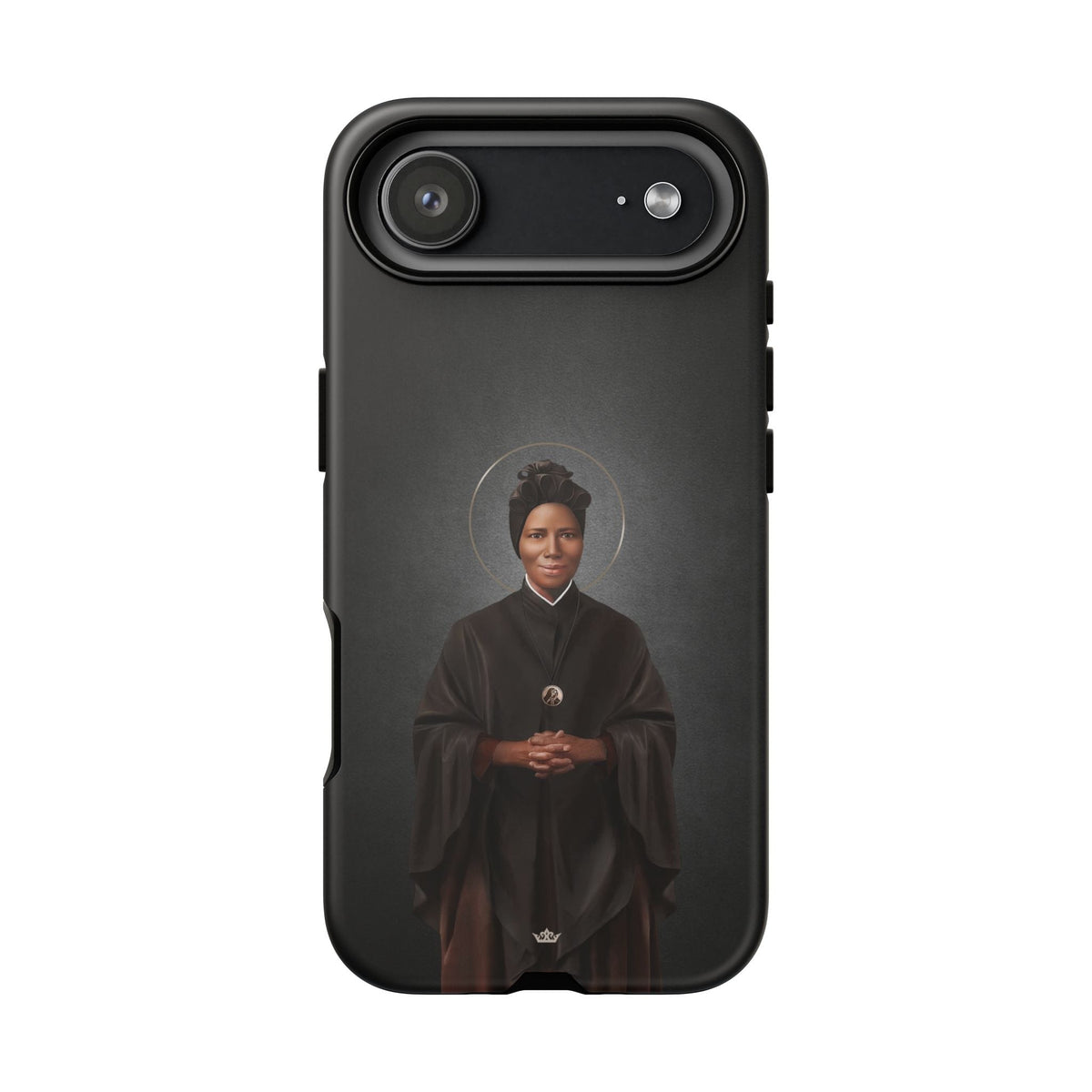 St. Josephine Bakhita Hard Phone Case (Dark) Copyright VENXARA