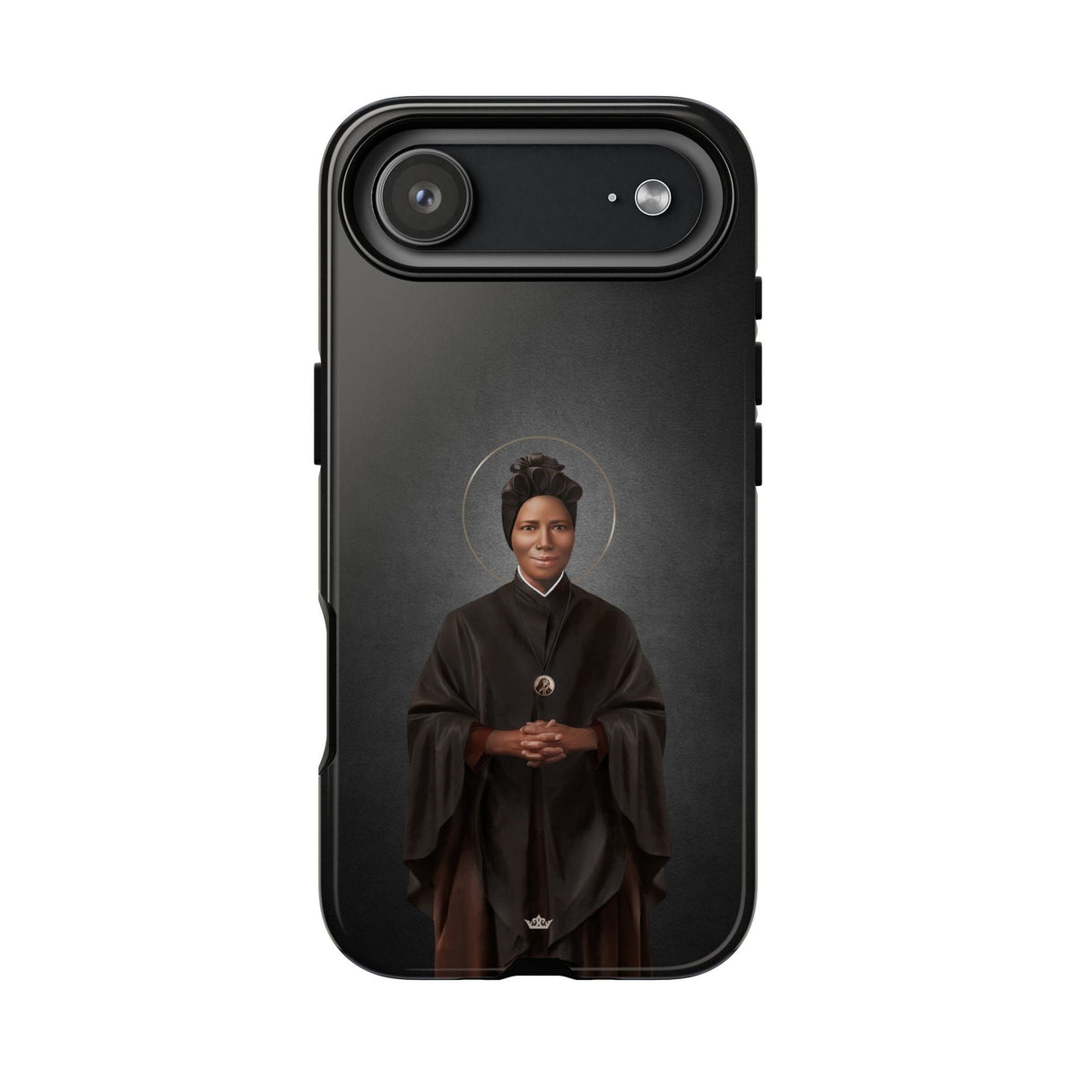 St. Josephine Bakhita Hard Phone Case (Dark) Copyright VENXARA