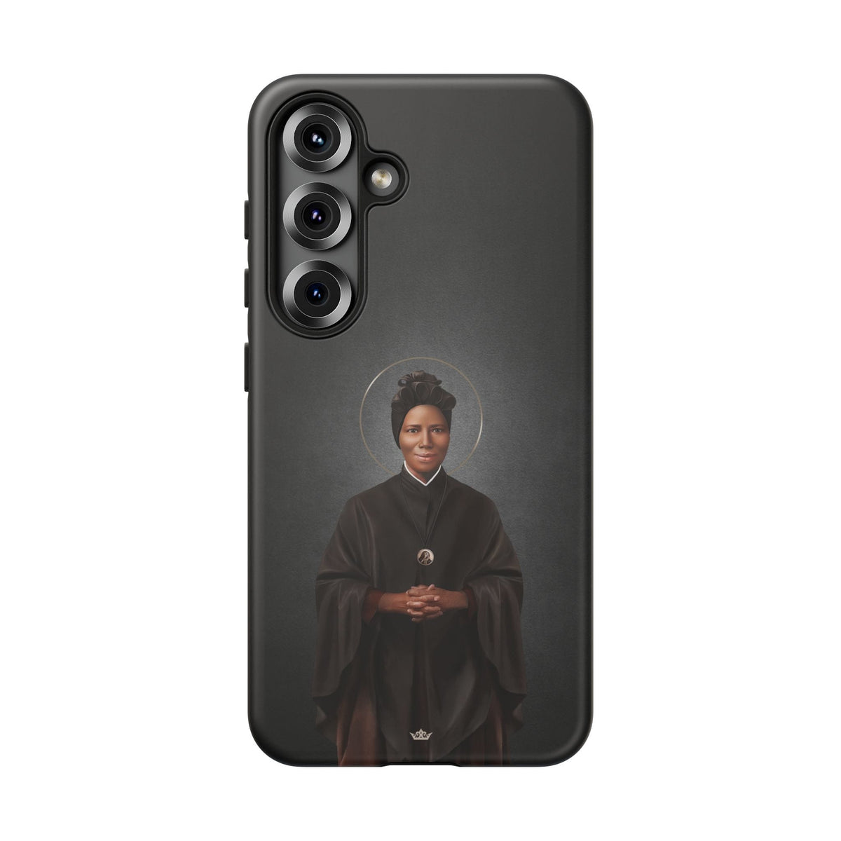 St. Josephine Bakhita Hard Phone Case (Dark) Copyright VENXARA