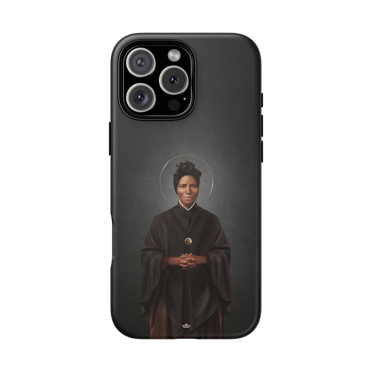 St. Josephine Bakhita Hard Phone Case (Dark) Copyright VENXARA