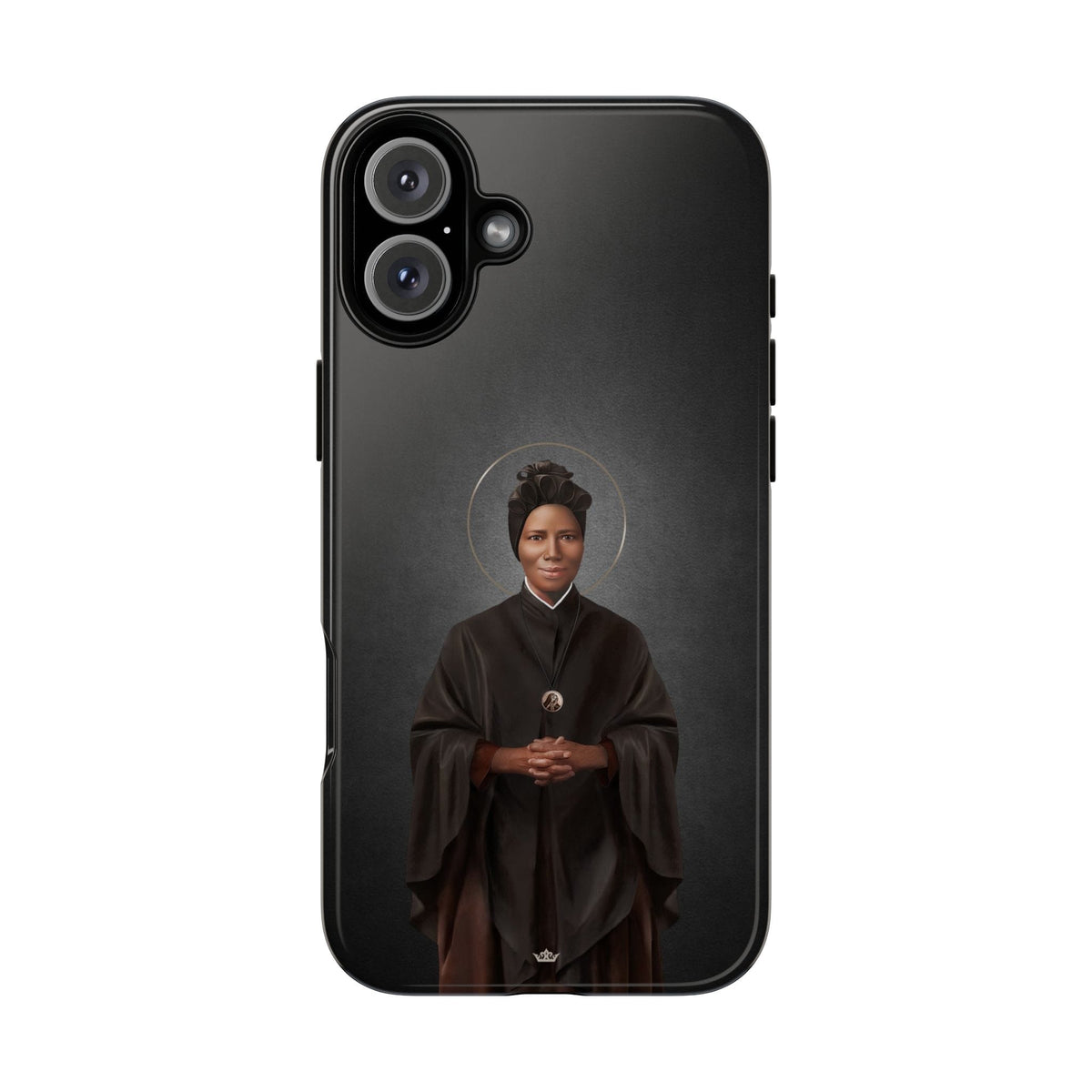 St. Josephine Bakhita Hard Phone Case (Dark) Copyright VENXARA