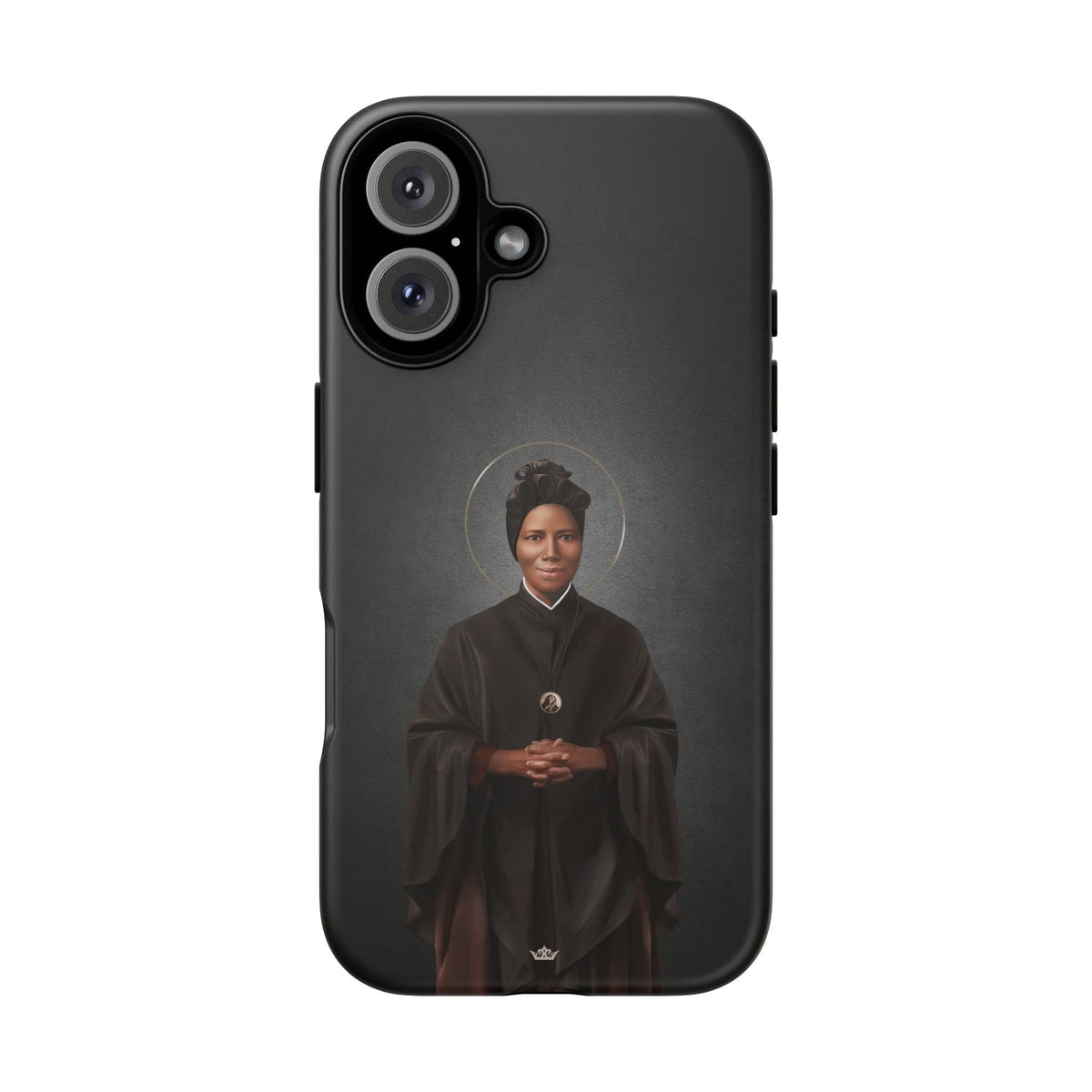 St. Josephine Bakhita Hard Phone Case (Dark) Copyright VENXARA