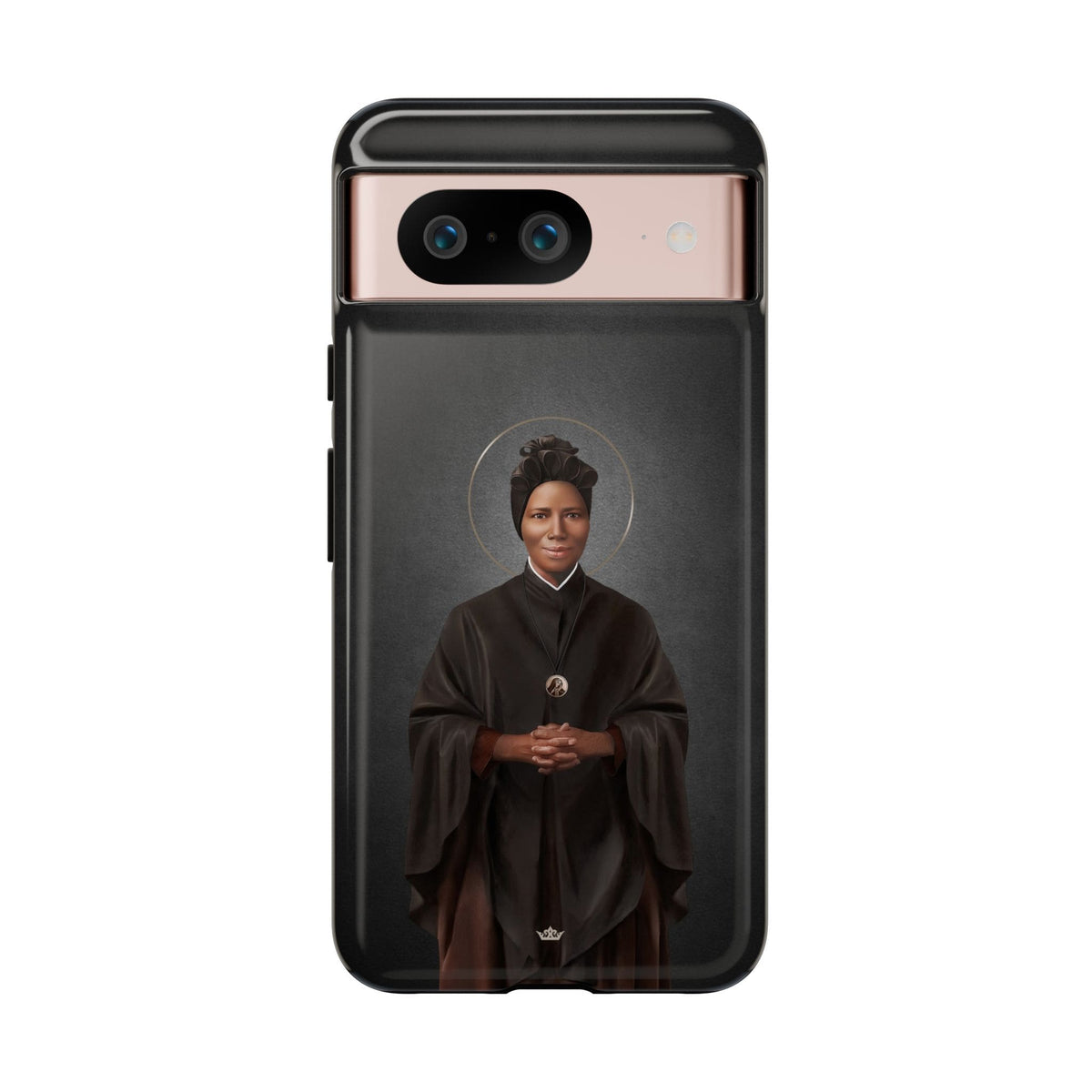 St. Josephine Bakhita Hard Phone Case (Dark) Copyright VENXARA