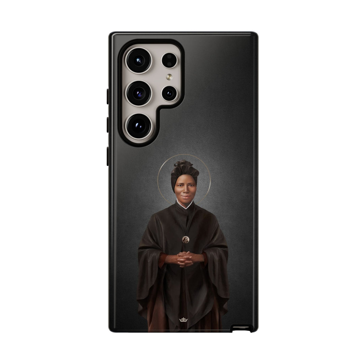 St. Josephine Bakhita Hard Phone Case (Dark) Copyright VENXARA