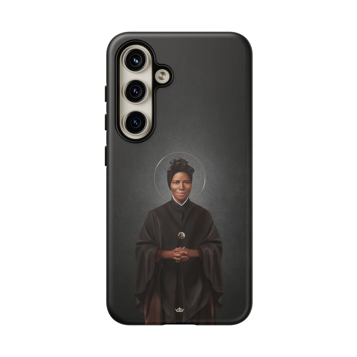 St. Josephine Bakhita Hard Phone Case (Dark) Copyright VENXARA