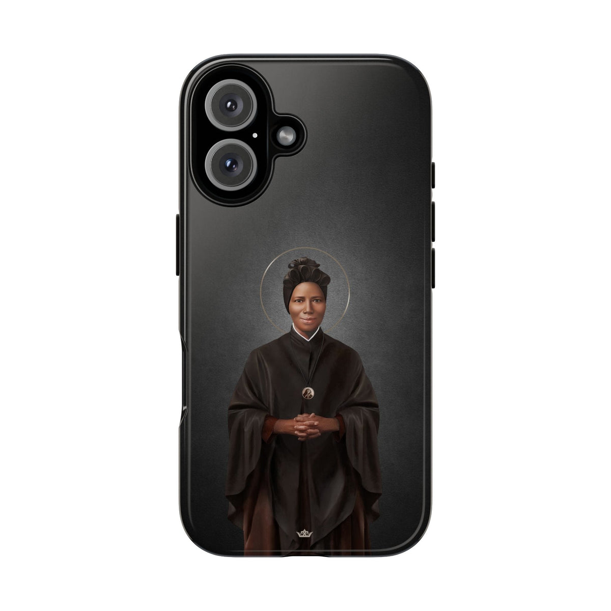 St. Josephine Bakhita Hard Phone Case (Dark) Copyright VENXARA