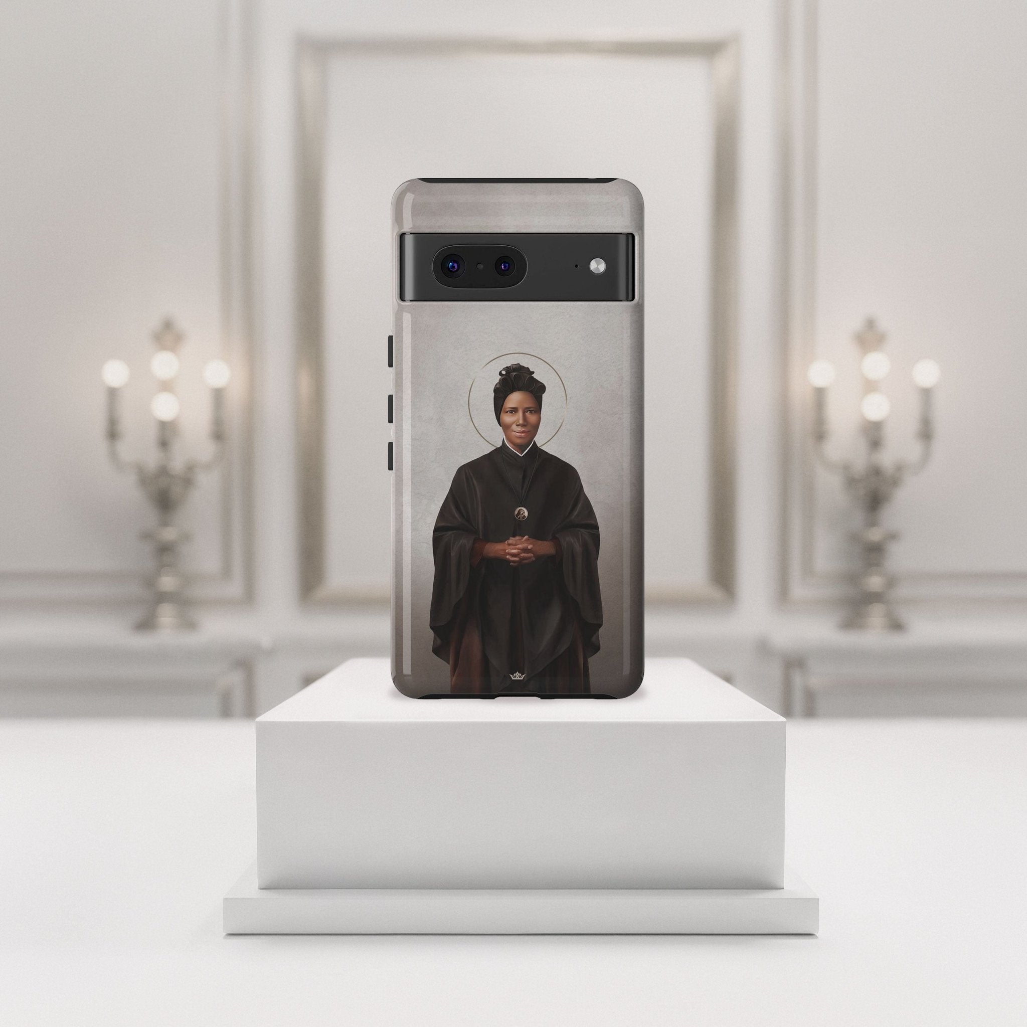 St. Josephine Bakhita Hard Phone Case (Light) - VENXARA®