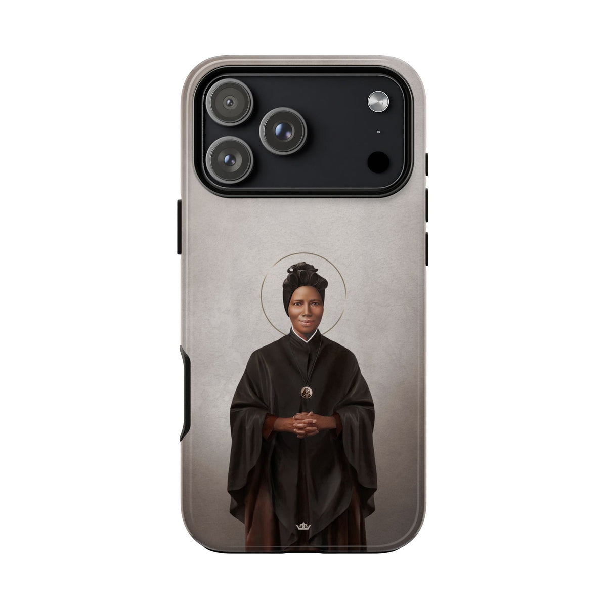 St. Josephine Bakhita Hard Phone Case (Light) Copyright VENXARA