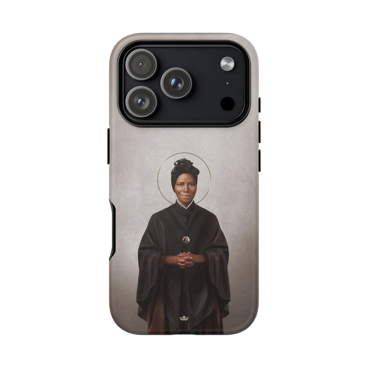 St. Josephine Bakhita Hard Phone Case (Light) Copyright VENXARA