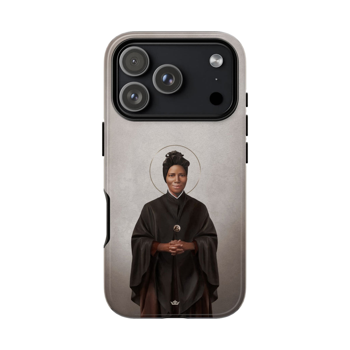 St. Josephine Bakhita Hard Phone Case (Light) Copyright VENXARA