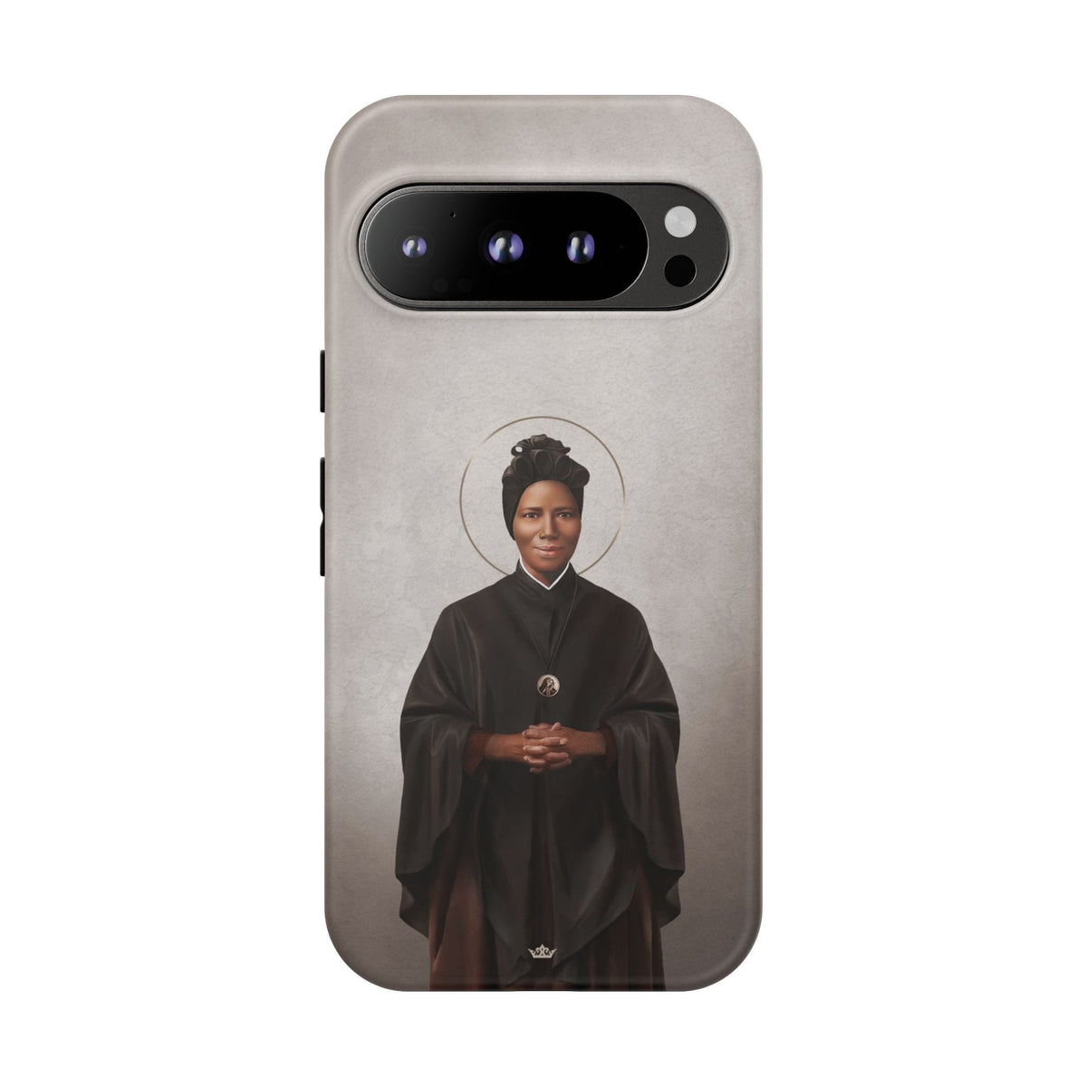 St. Josephine Bakhita Hard Phone Case (Light) Copyright VENXARA