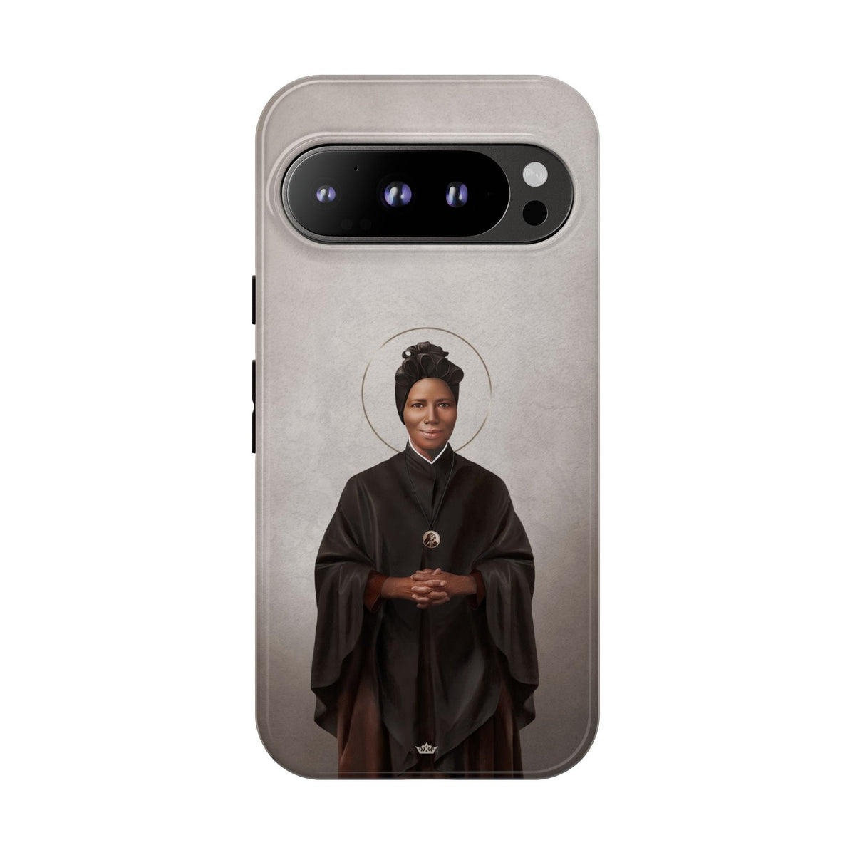 St. Josephine Bakhita Hard Phone Case (Light) Copyright VENXARA