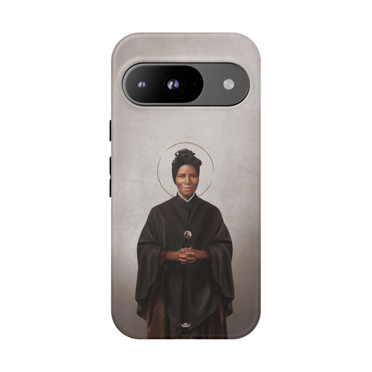 St. Josephine Bakhita Hard Phone Case (Light) Copyright VENXARA
