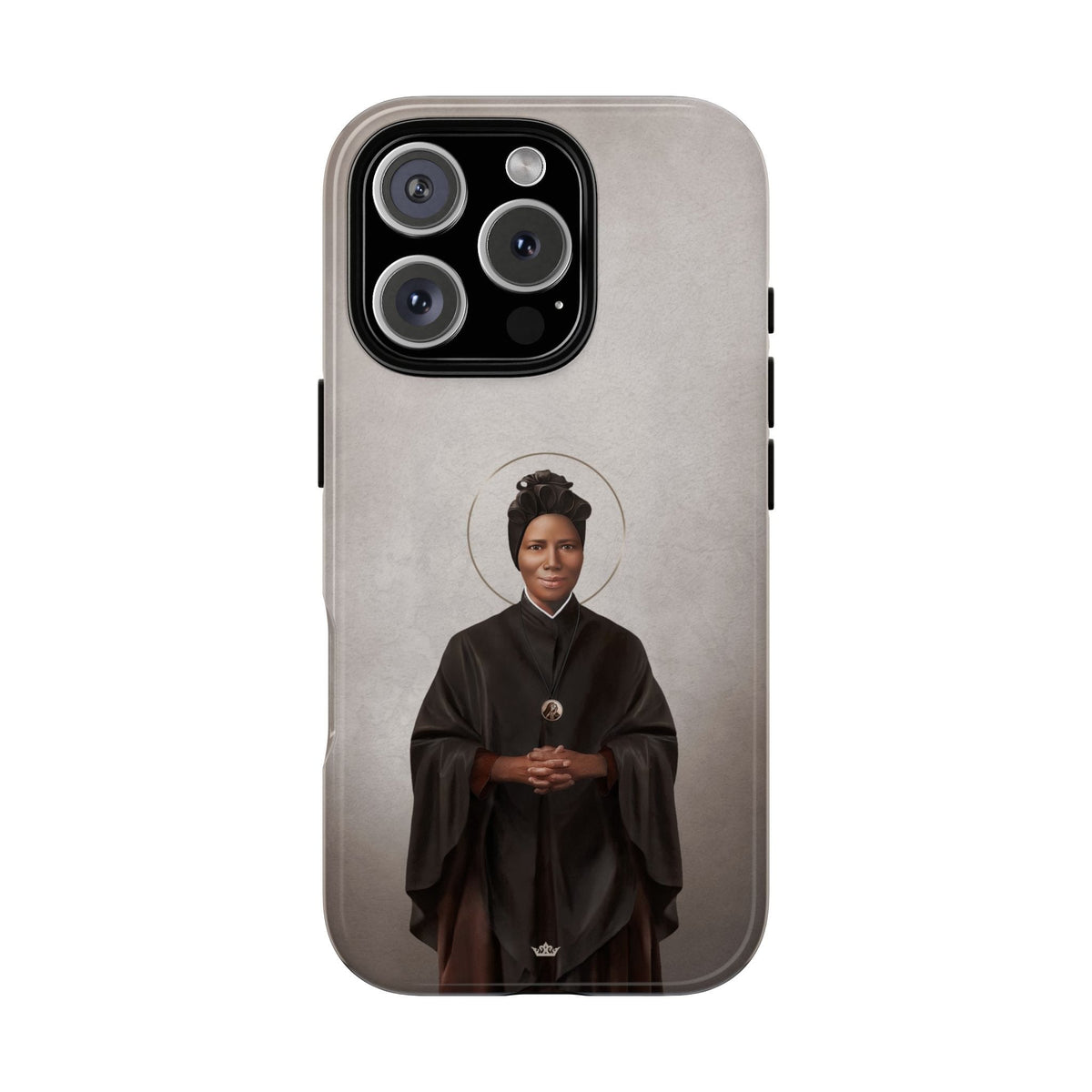 St. Josephine Bakhita Hard Phone Case (Light) Copyright VENXARA
