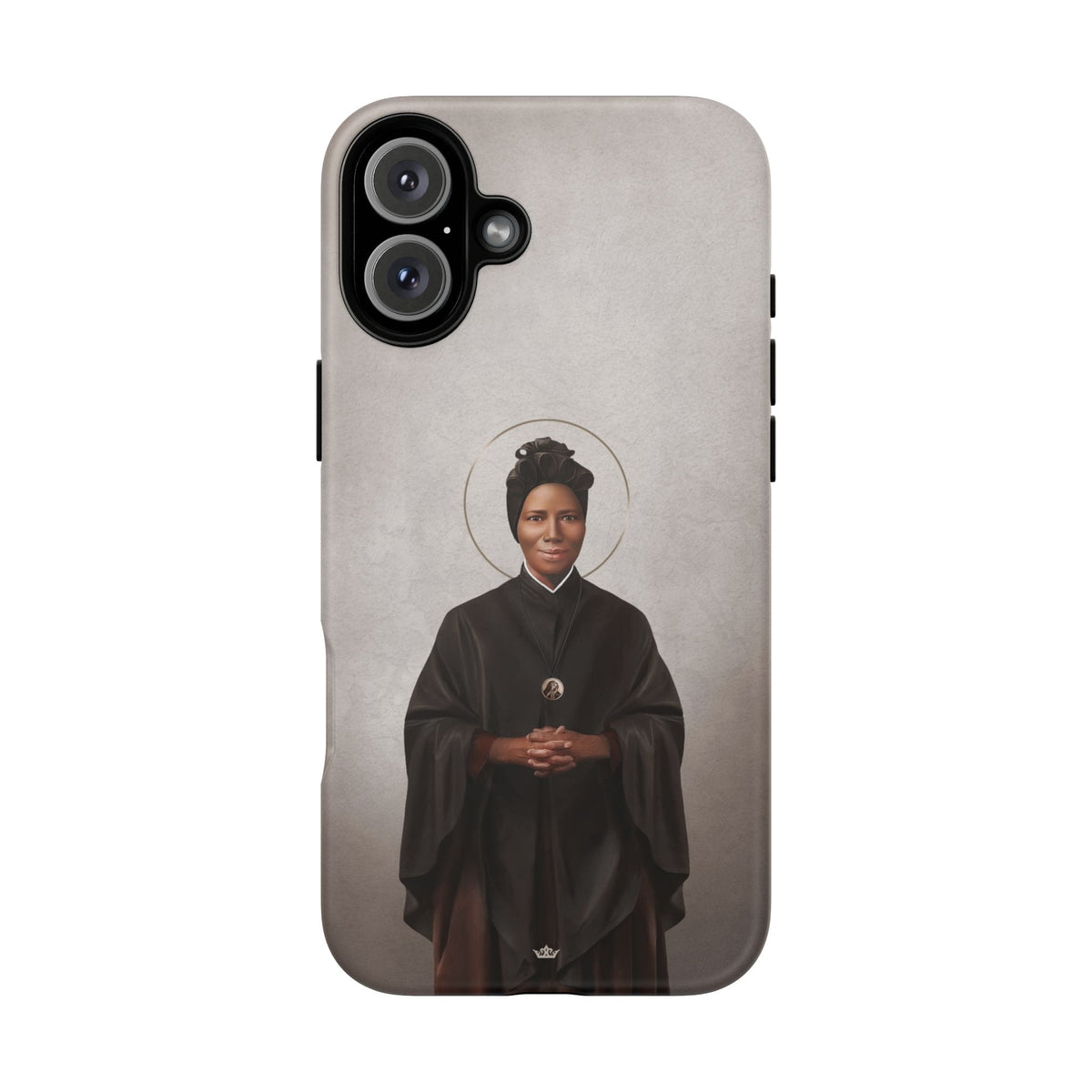 St. Josephine Bakhita Hard Phone Case (Light) Copyright VENXARA