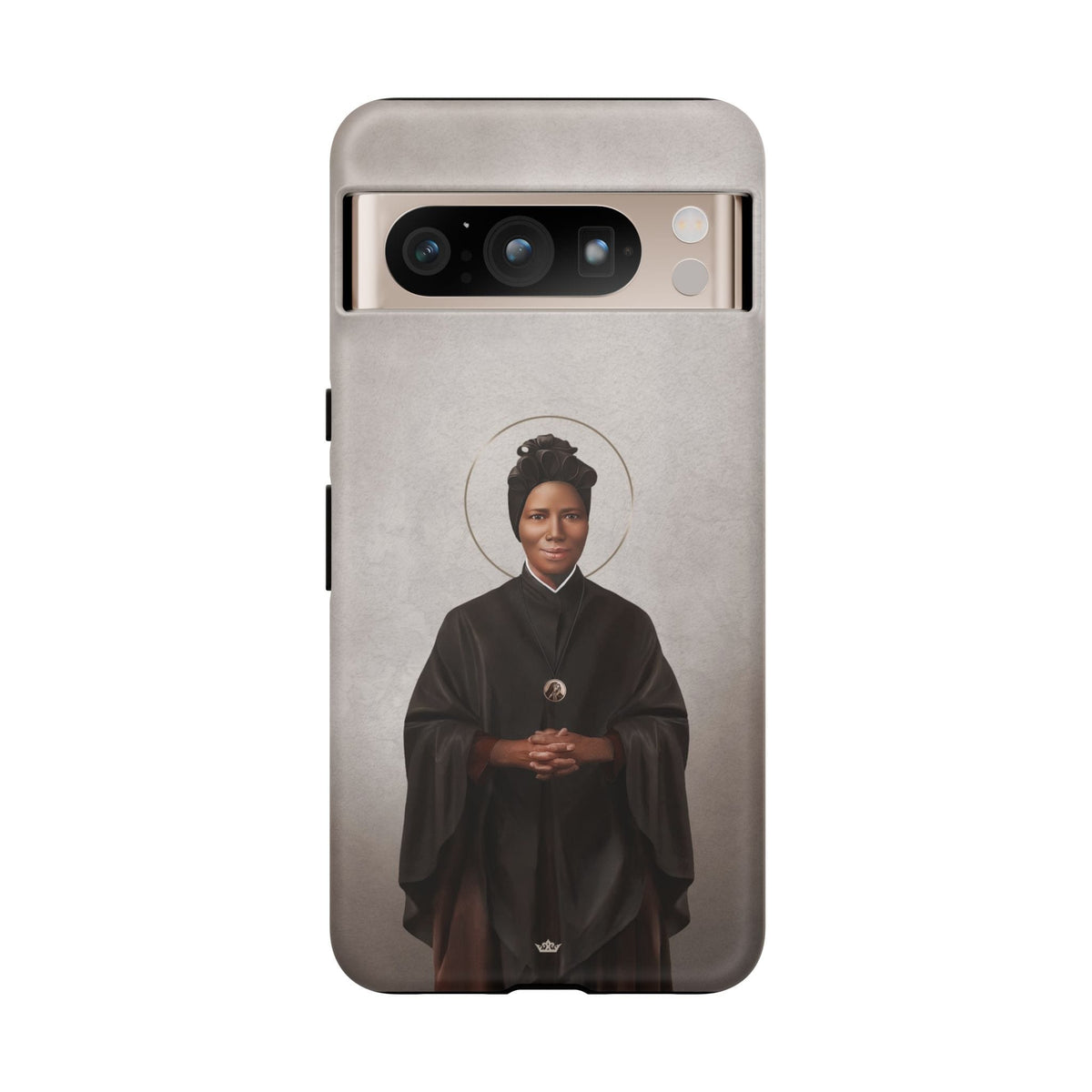 St. Josephine Bakhita Hard Phone Case (Light) Copyright VENXARA