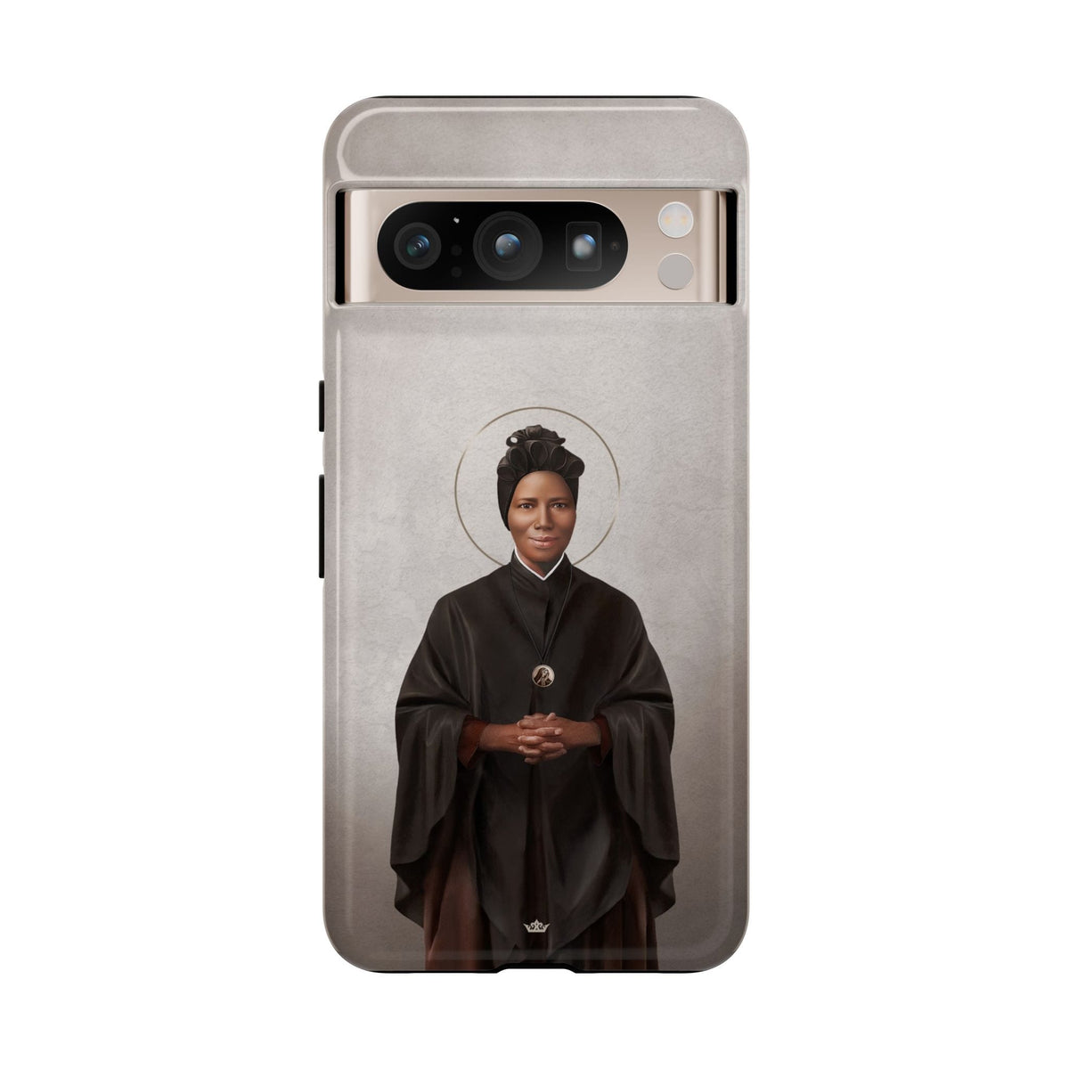 St. Josephine Bakhita Hard Phone Case (Light) Copyright VENXARA