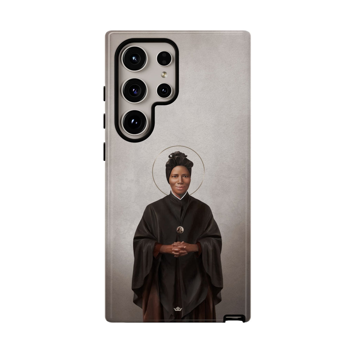 St. Josephine Bakhita Hard Phone Case (Light) Copyright VENXARA