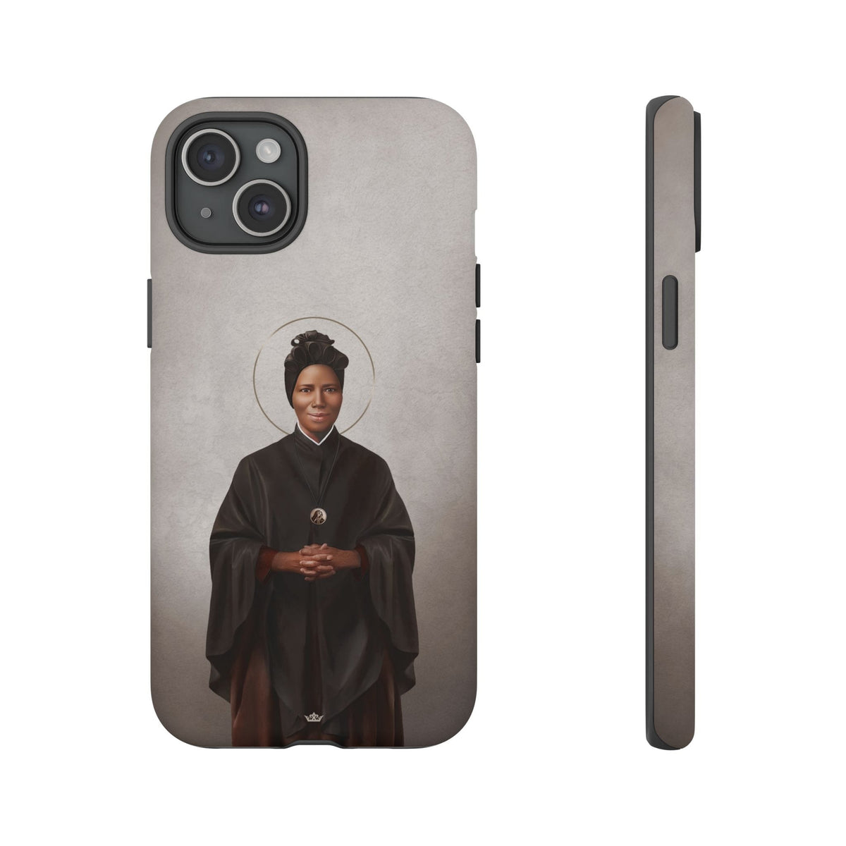 St. Josephine Bakhita Hard Phone Case (Light) Copyright VENXARA