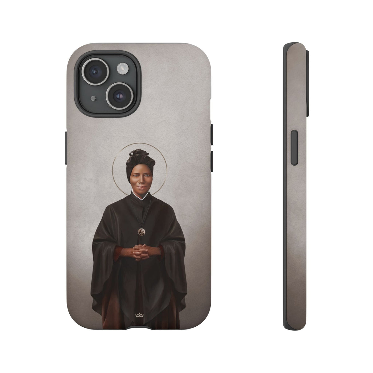 St. Josephine Bakhita Hard Phone Case (Light) Copyright VENXARA