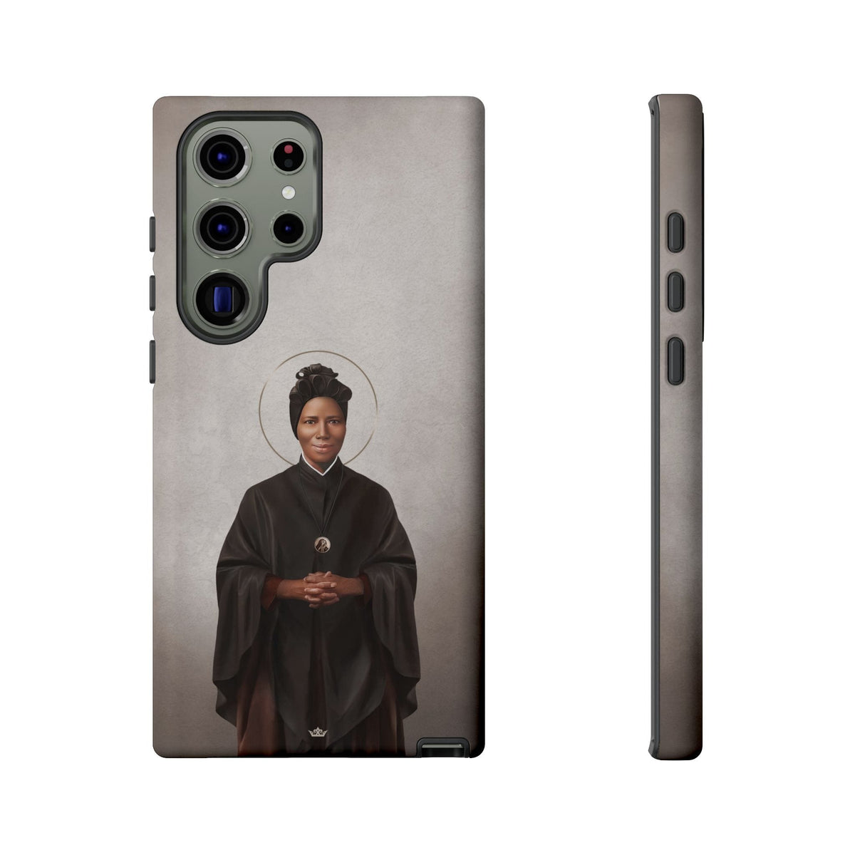 St. Josephine Bakhita Hard Phone Case (Light) Copyright VENXARA
