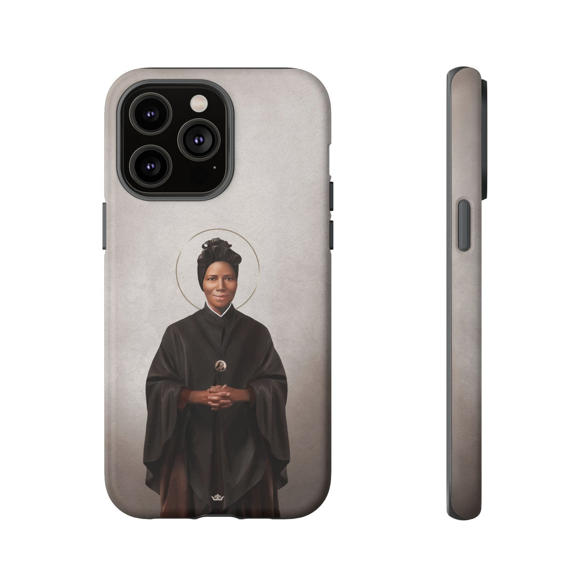 St. Josephine Bakhita Hard Phone Case (Light) Copyright VENXARA