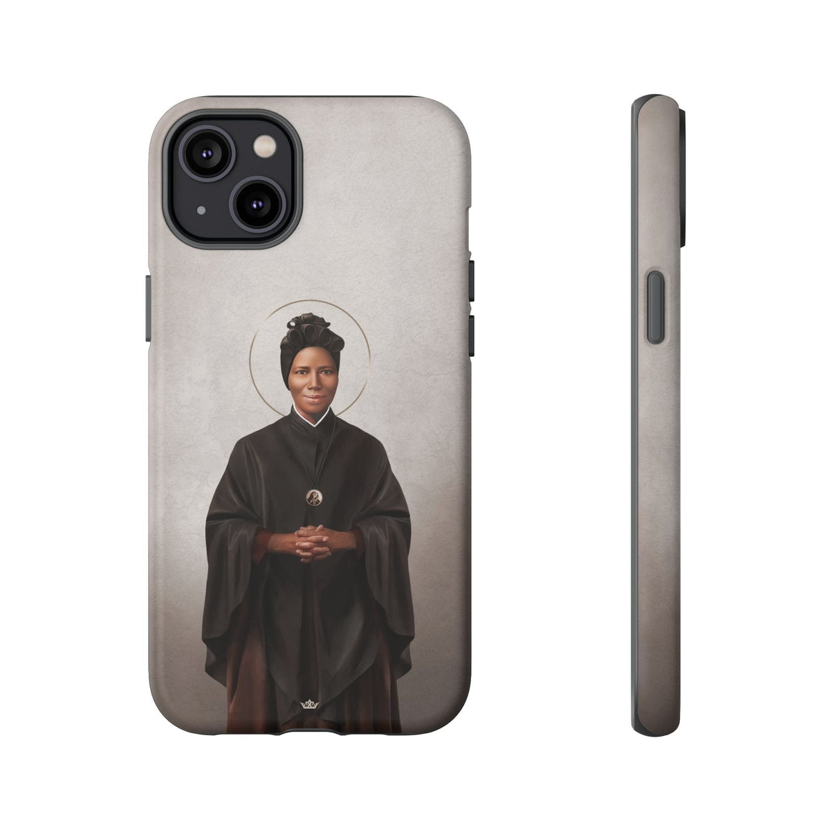 St. Josephine Bakhita Hard Phone Case (Light) Copyright VENXARA