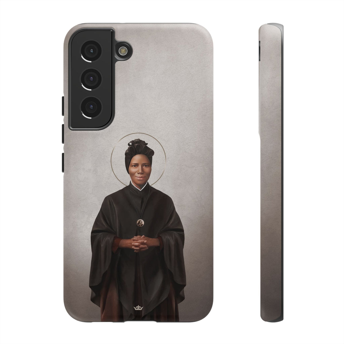 St. Josephine Bakhita Hard Phone Case (Light) Copyright VENXARA