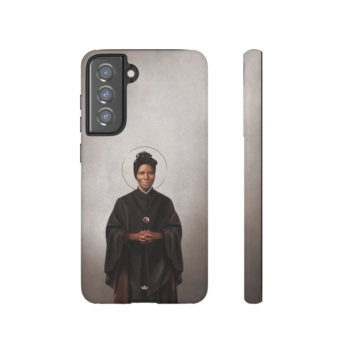 St. Josephine Bakhita Hard Phone Case (Light) Copyright VENXARA