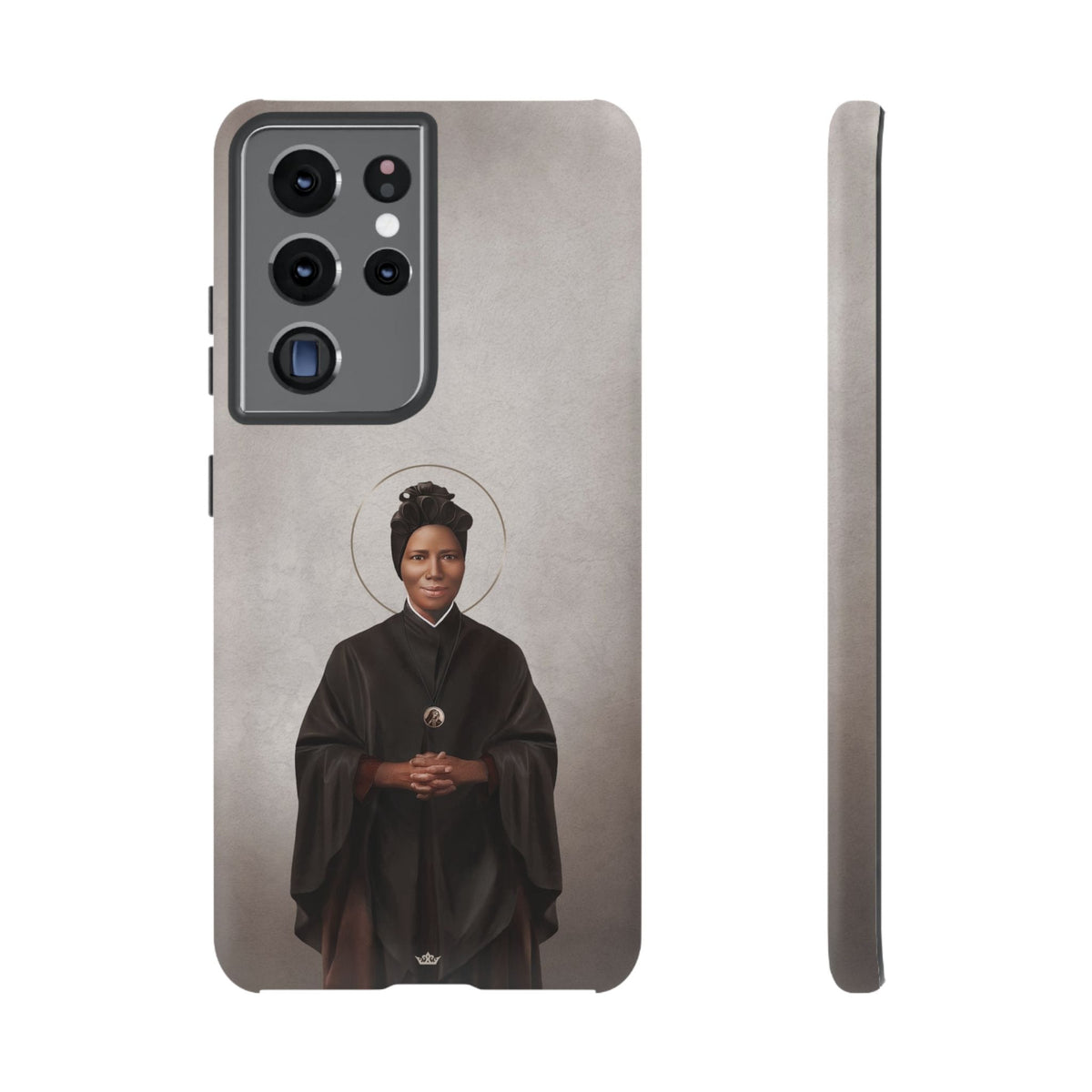 St. Josephine Bakhita Hard Phone Case (Light) Copyright VENXARA