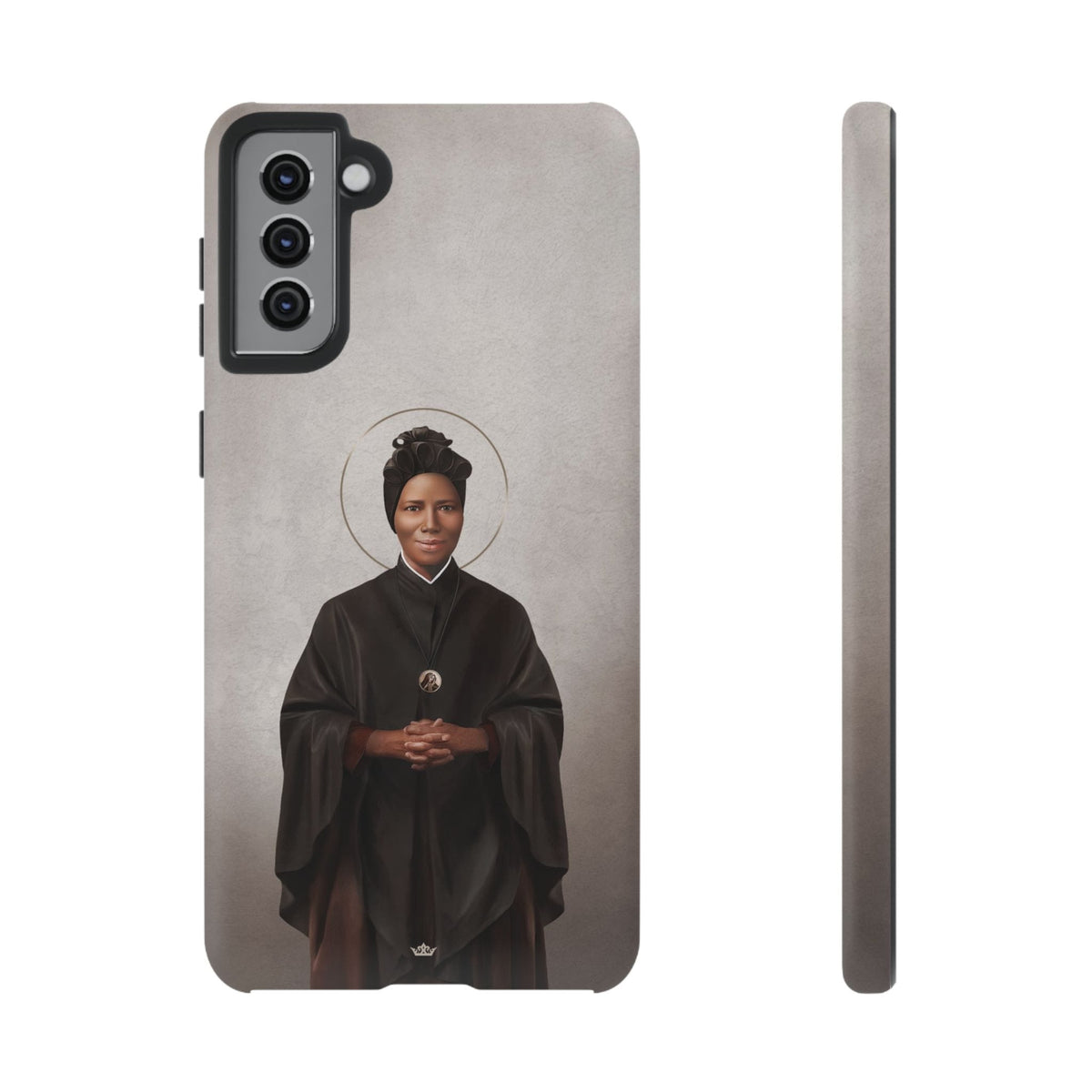 St. Josephine Bakhita Hard Phone Case (Light) Copyright VENXARA