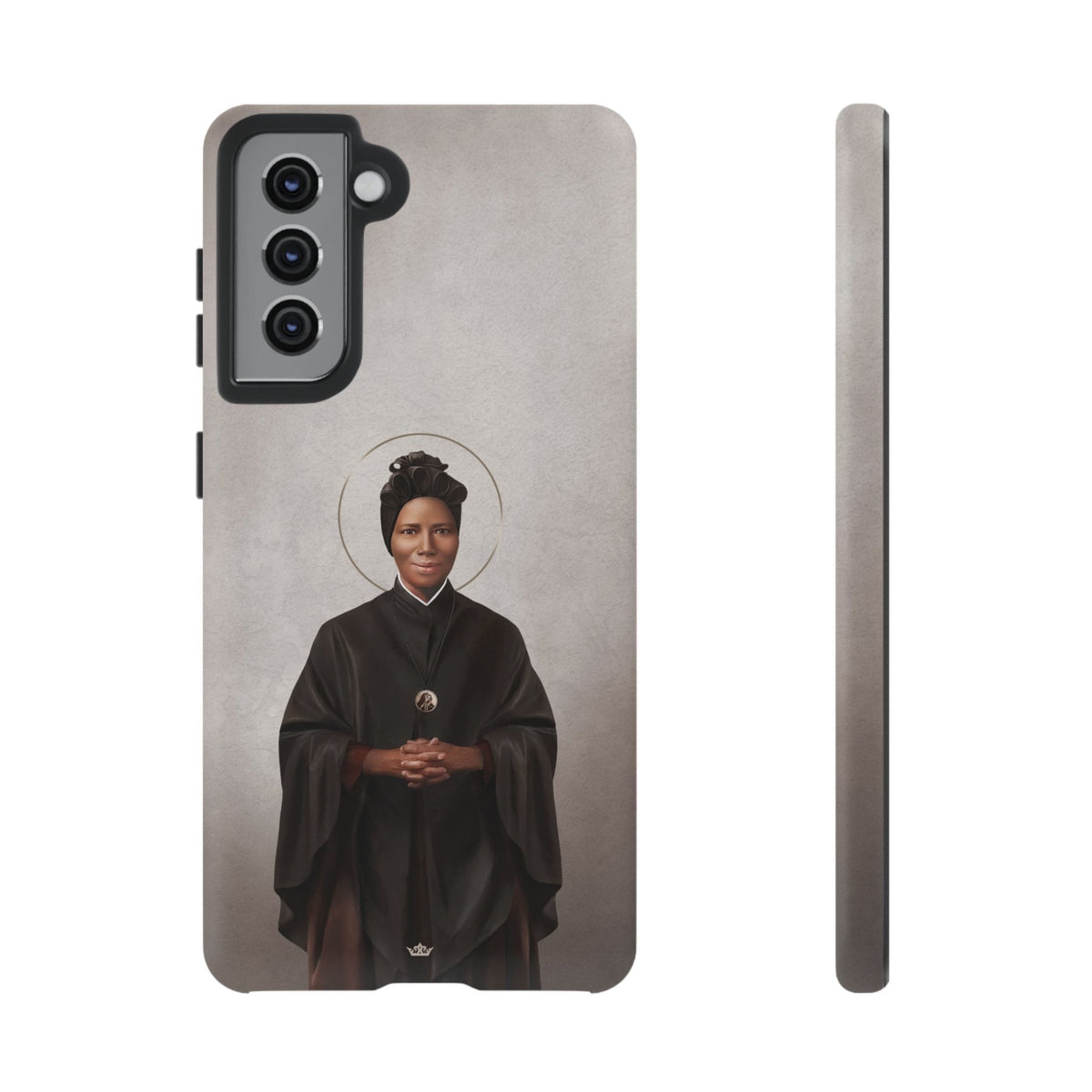 St. Josephine Bakhita Hard Phone Case (Light) Copyright VENXARA