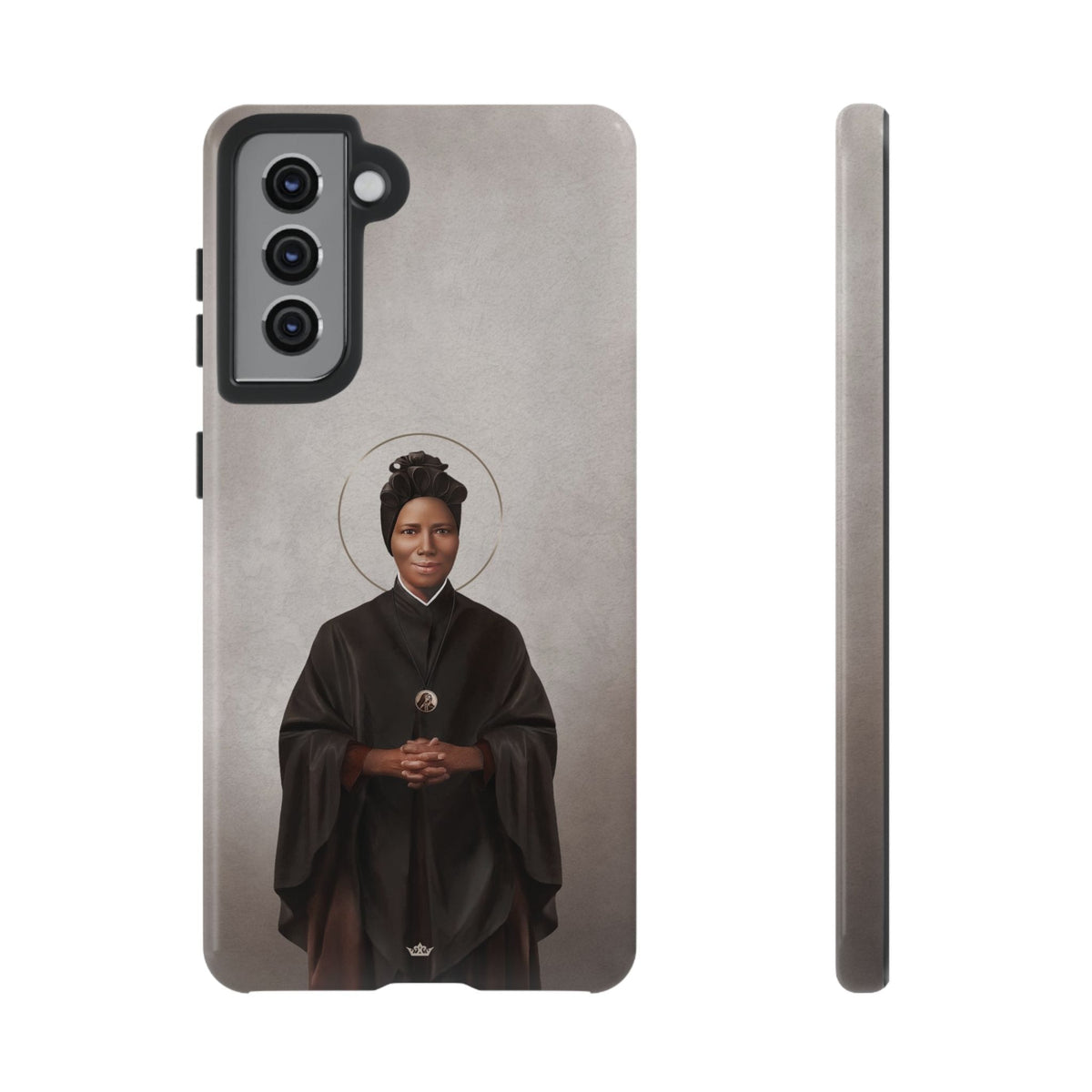 St. Josephine Bakhita Hard Phone Case (Light) Copyright VENXARA