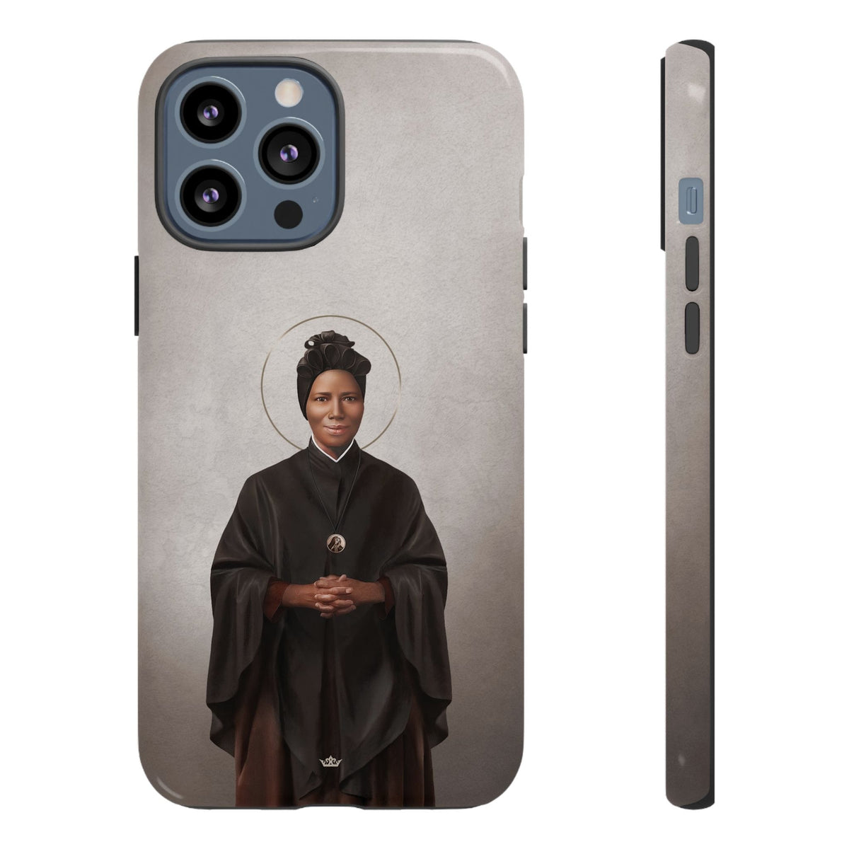 St. Josephine Bakhita Hard Phone Case (Light) Copyright VENXARA