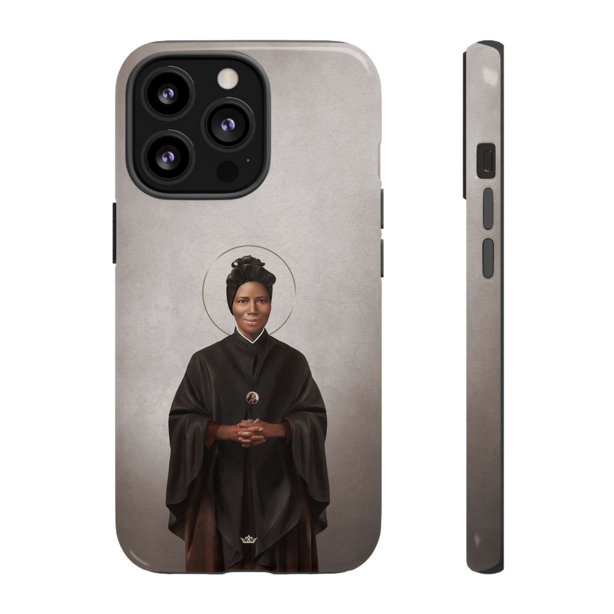 St. Josephine Bakhita Hard Phone Case (Light) Copyright VENXARA