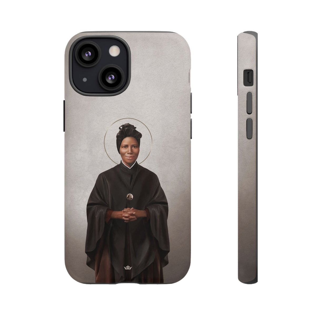 St. Josephine Bakhita Hard Phone Case (Light) Copyright VENXARA
