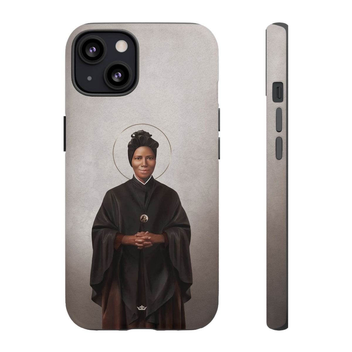 St. Josephine Bakhita Hard Phone Case (Light) Copyright VENXARA