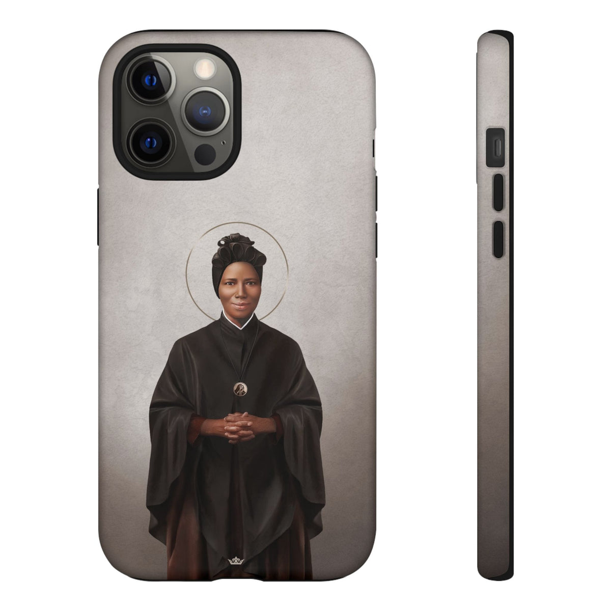 St. Josephine Bakhita Hard Phone Case (Light) Copyright VENXARA