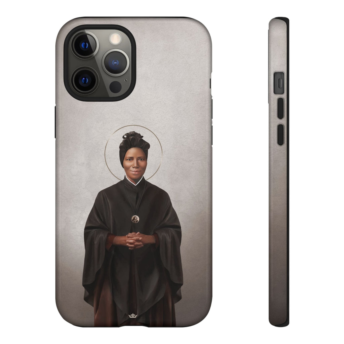 St. Josephine Bakhita Hard Phone Case (Light) Copyright VENXARA