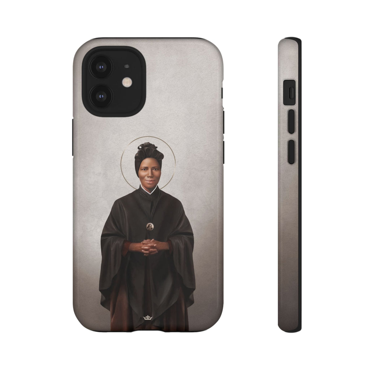 St. Josephine Bakhita Hard Phone Case (Light) Copyright VENXARA