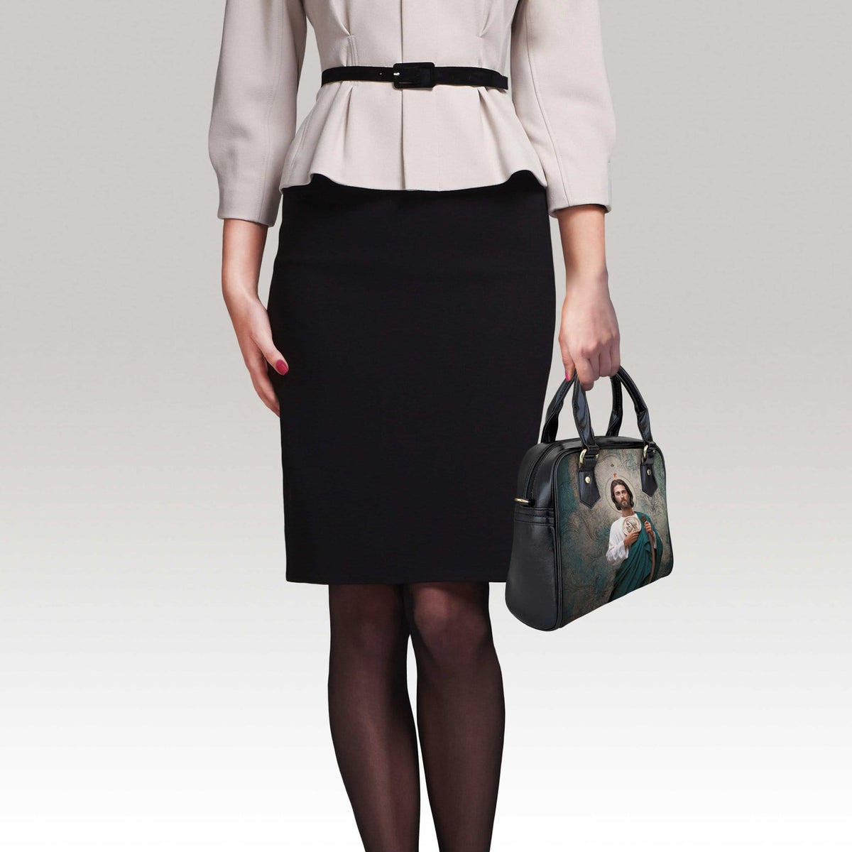St. Jude Handbag (Floral Patina) Copyright VENXARA