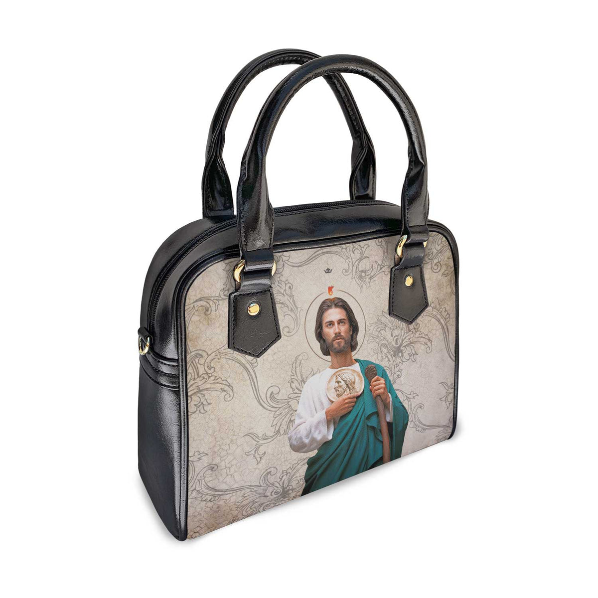 St. Jude Handbag (Floral Patina) Copyright VENXARA
