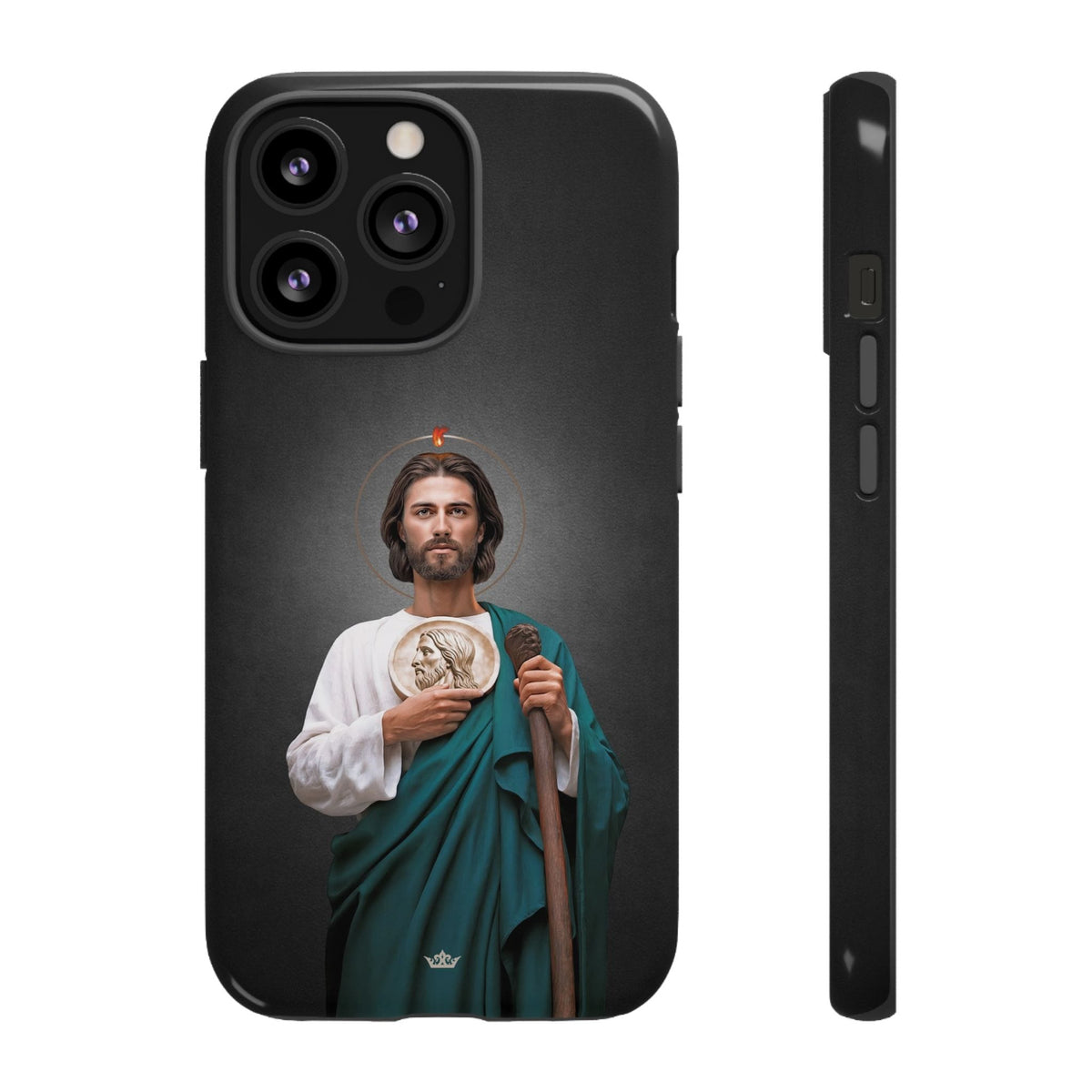 St. Jude Hard Phone Case (Dark) Copyright VENXARA