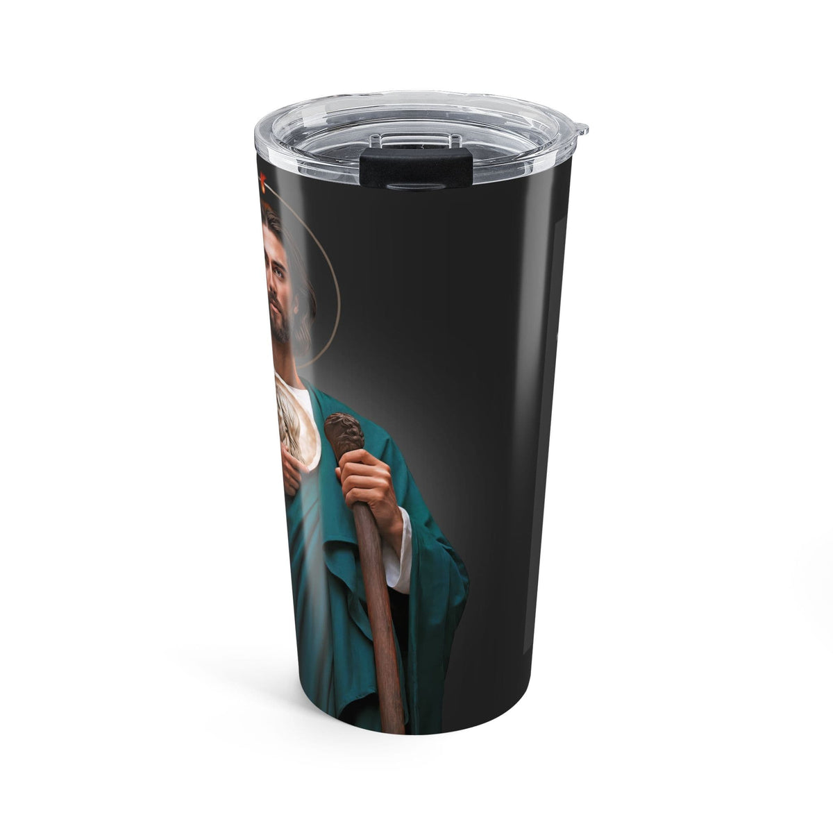 St. Jude Lord's Prayer Tumbler (Ash 20 oz) Copyright VENXARA