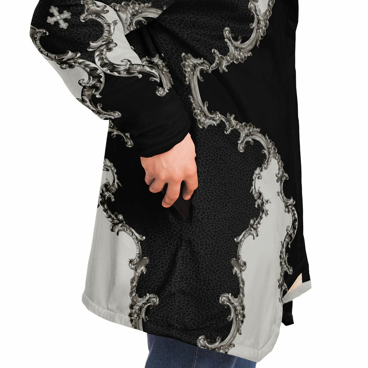 St. Jude Microfleece Cloak (Baroque Leopard) Copyright VENXARA